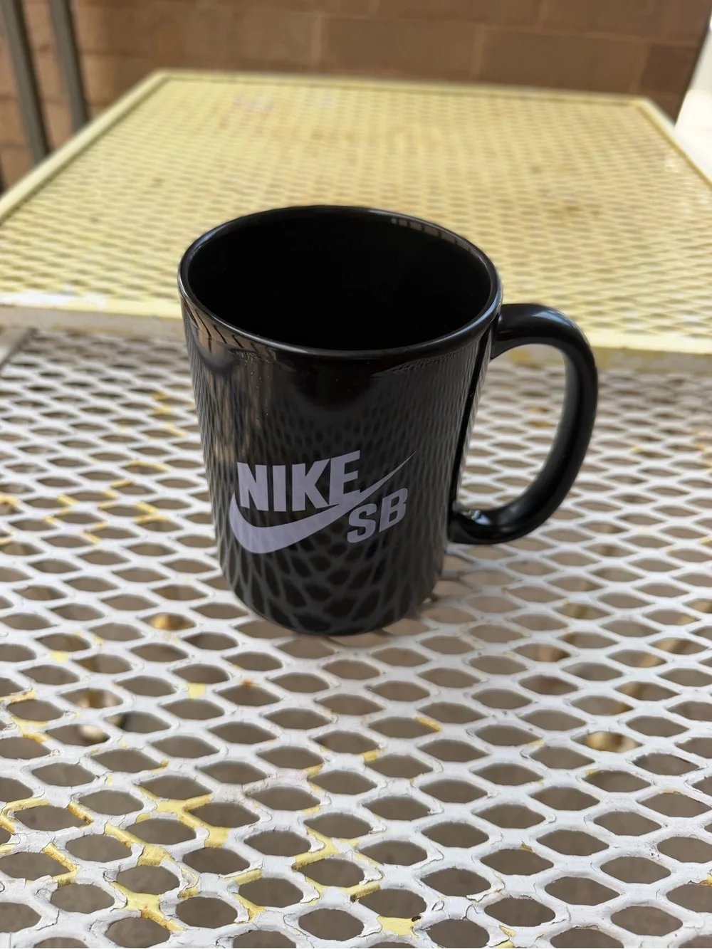 Nike Black Mug with White SB Logo